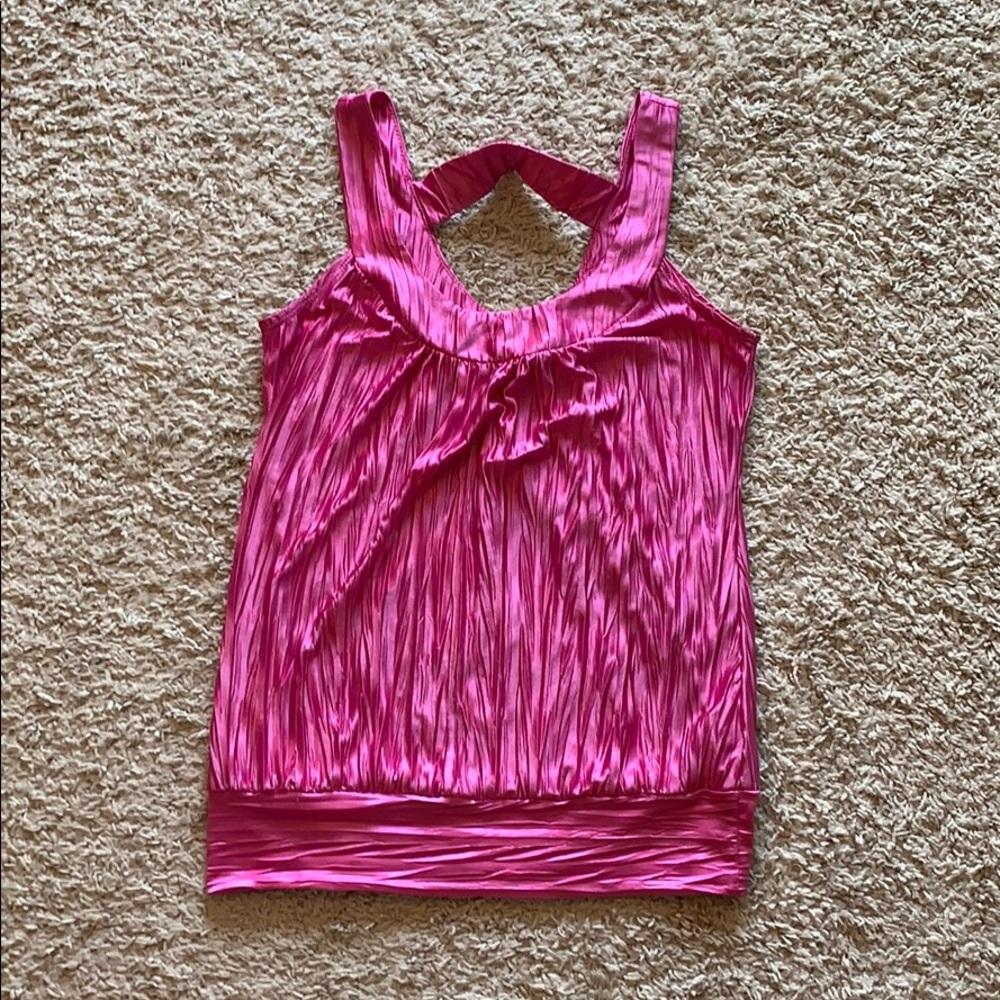 Fuchsia top